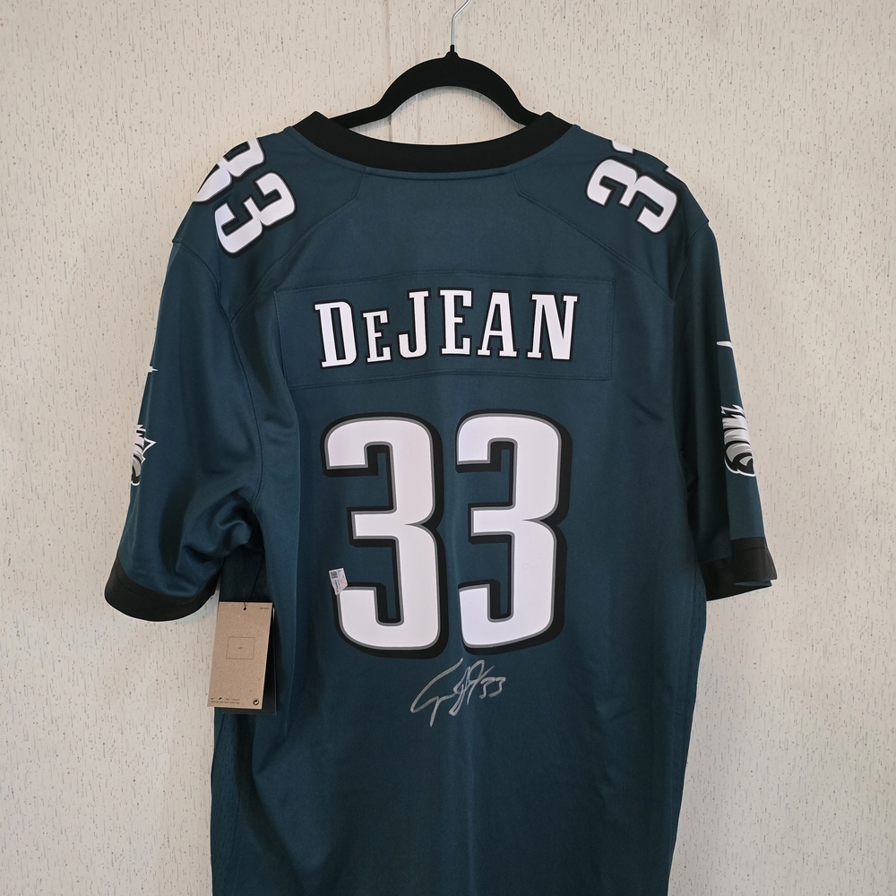 Fanatics Authenicated Cooper Dejean SuperBowl Nike Onfield Autograph Jersey NWT